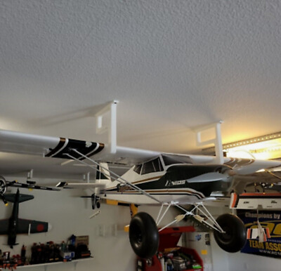 RC Flugzeuge Flugzeuge Deckenhalterung Wandhalterung Aufhänger Paar (x2) XL extra groß