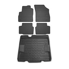 Fußmatten & Kofferraumwanne Set für Opel Astra K 2019-2024 Untere Gummi TPE 5x Fußmatten & Kofferraumwanne Set für Opel Astra K 2019-2024 Untere Gummi TPE 5x