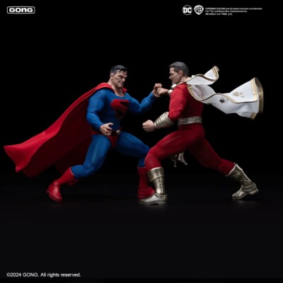 Pop Mart Gong 1/12 Kingdom Come Shazam /Superman Action Figure Model
