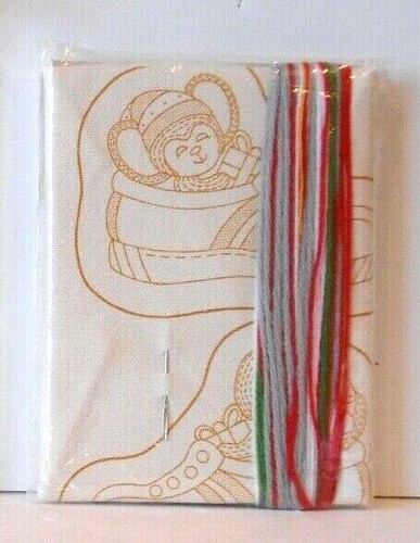 #100 DE COLECCIÓN JIFFY SUNSET ""MERRY MOUSE IN A SNEAKER"" CREWEL 3-D KIT DE ORNAMENTO NUEVO EN PAQUETE" - Imagen 2 de 2