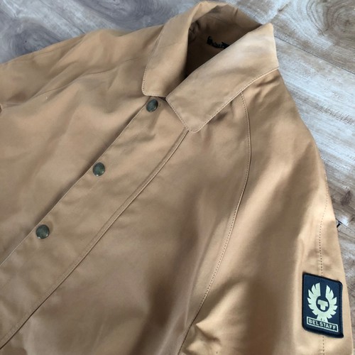 Cappotto Belstaff PIONEER, cotone resistente alle intemperie, colore sabbia, taglia L - Foto 7 di 19