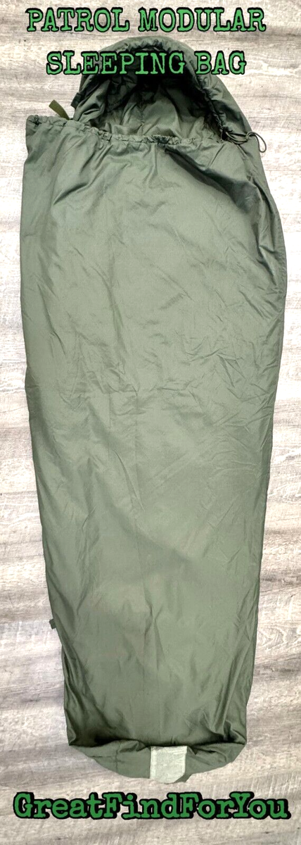 MILITARY ISSUE PATROL MODULAR SLEEPING BAG (MODULAR SLEEP