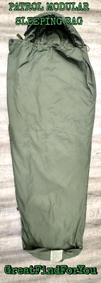 MILITARY ISSUE PATROL MODULAR SLEEPING BAG (MODULAR SLEEP SYSTEM
