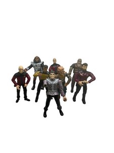 vintage 1992 star trek playmates figures lot of 8