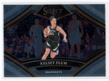 2024-25 Panini Select WNBA Snapshots Kelsey Plum Las Vegas Aces #19