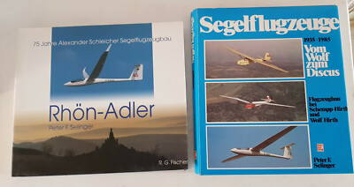 2x Segelflugzeugbau Rhön-Adler Schleicher - Schlempp-Hirth und Wolf Hirth Discus
