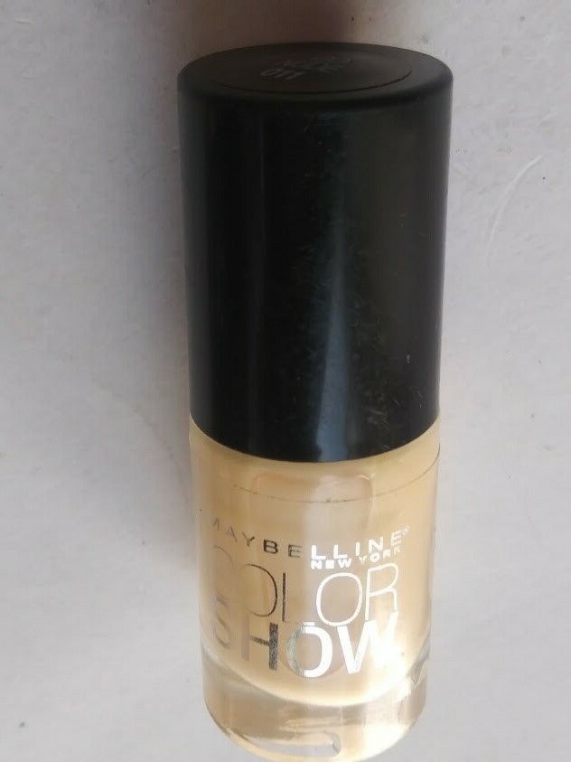 Maybelline Color Show Nagellack – Farbe 01 Go Bare, Rosa, Langanhaltend, Mit Pinsel
