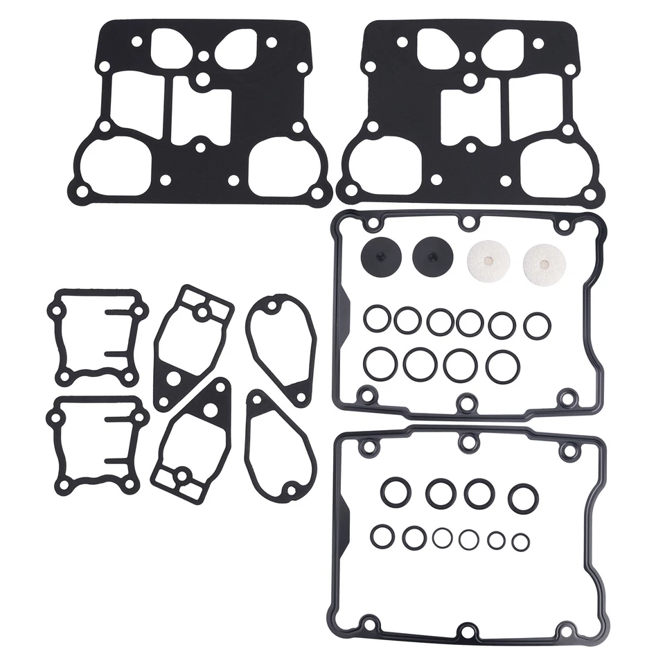 Rocker Box Gasket Kit for HARLEY TWIN CAM FLSTFI Fat Boy FXDC Super Glide Custom - Image 3 of 4