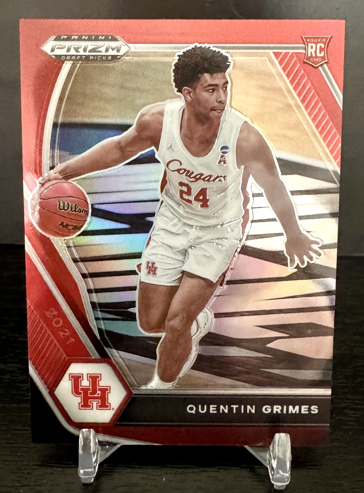2021 Panini Prizm Draft Picks #46 Quentin Grimes Red #/299