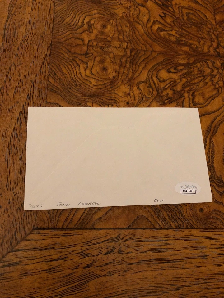 Johnny Farrell Autographed 1st Day Issue Bobby Jones! Golf Great. d.1988. Rare! - Image 2 of 4