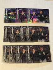 2020 Topps Chrome Zack Collins Rookie Lot x1 Prism x1 Pink x1 Refractor x8 Base 