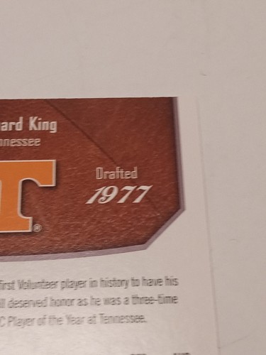 2009-10 Upper Deck Greats of the Game - 50 #55 Bernard King 36/50 - Imagen 9 de 10