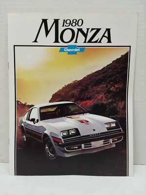 1980 Chevrolet MONZA dealership Showroom Colors Sales Brochure 80 Chevy OEM