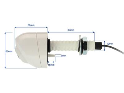Alpine KIT-R1MHU Reisemobil-Universalgehäuse für Rückfahrkamera HCE-C2100RD 