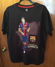 Luis Suarez F.C. Barcelona Picture Tee Shirt Size Extra Large Euc!