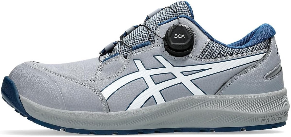 ASICS Working Safety Shoes WIN JOB CP309 BOA WIDE Gray 1273A095