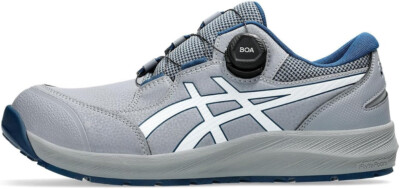 Ascis Working CP307 Safety Shoes。 ASICS Working Safety Shoes WIN JOB CP309 BOA WIDE Gray 1273A095