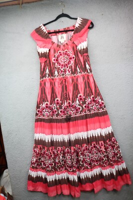 Figue Gianna Sleeveless Maxi Dress-Size Small-Embroidered-Beaded | eBay
