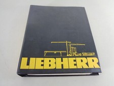 Manuale Operativo + Catalogo Parti Liebherr Gru A Torre 63 HC Stand 08/1981