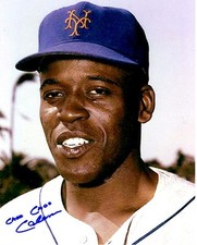 Autographed CHOO CHOO COLEMAN New York Mets 8x10 Photo w/ COA