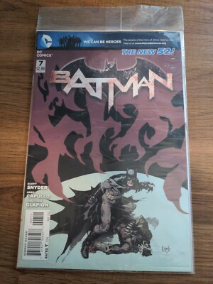 Batman #7 Original Packaging The New 52 1st Print-Scott Snyder Greg ...