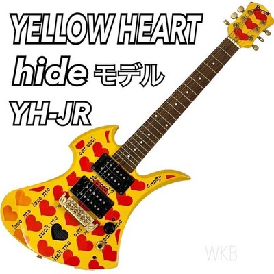 【BURNY】YH−JR イエローハートJr 【hideモデル】 Burny Yellow Heart HID Model Electric Guitar YH-JR XJAPAN | eBay