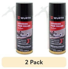 2 pack Expanding Foam Sealant up to 3 inches 12oz Can Insulating Spray Foam