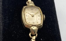 WRISTWATCH Omega 14k with BRACELET gold weight including watch approx. 20 grams.