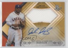 2014 Bowman Platinum Gold Refractor 14/50 Delino DeShields Jr #AJR-DD Auto 6er