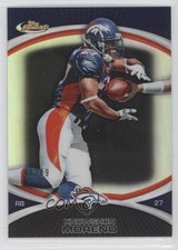 2010 Topps Finest Black Refractor 46/99 Knowshon Moreno #51 0b5