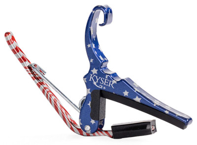 Kyser KG6STARA Quick-Change Acoustic Guitar Stars and Stripes