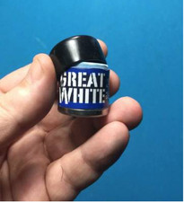 Great White Pool Cue Stick Chalk by Outsville Billiards - Mako Blue Single 