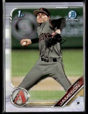 2019 Bowman Draft #BDC-194 Drey Jameson Chrome Refractor Baseball Card 0903H
