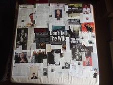TOM JONES - MAGAZINE CUTTINGS COLLECTION -  CLIPPINGS, ADVERTS, PHOTOS X41