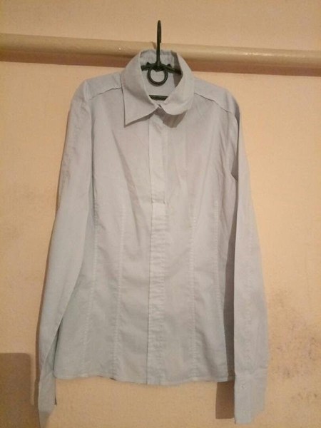 Women Boss Shirt Grey Polyamide 38 / M / 46