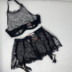Agent Provocateur Annoushka Black Lace Set AP2 Small