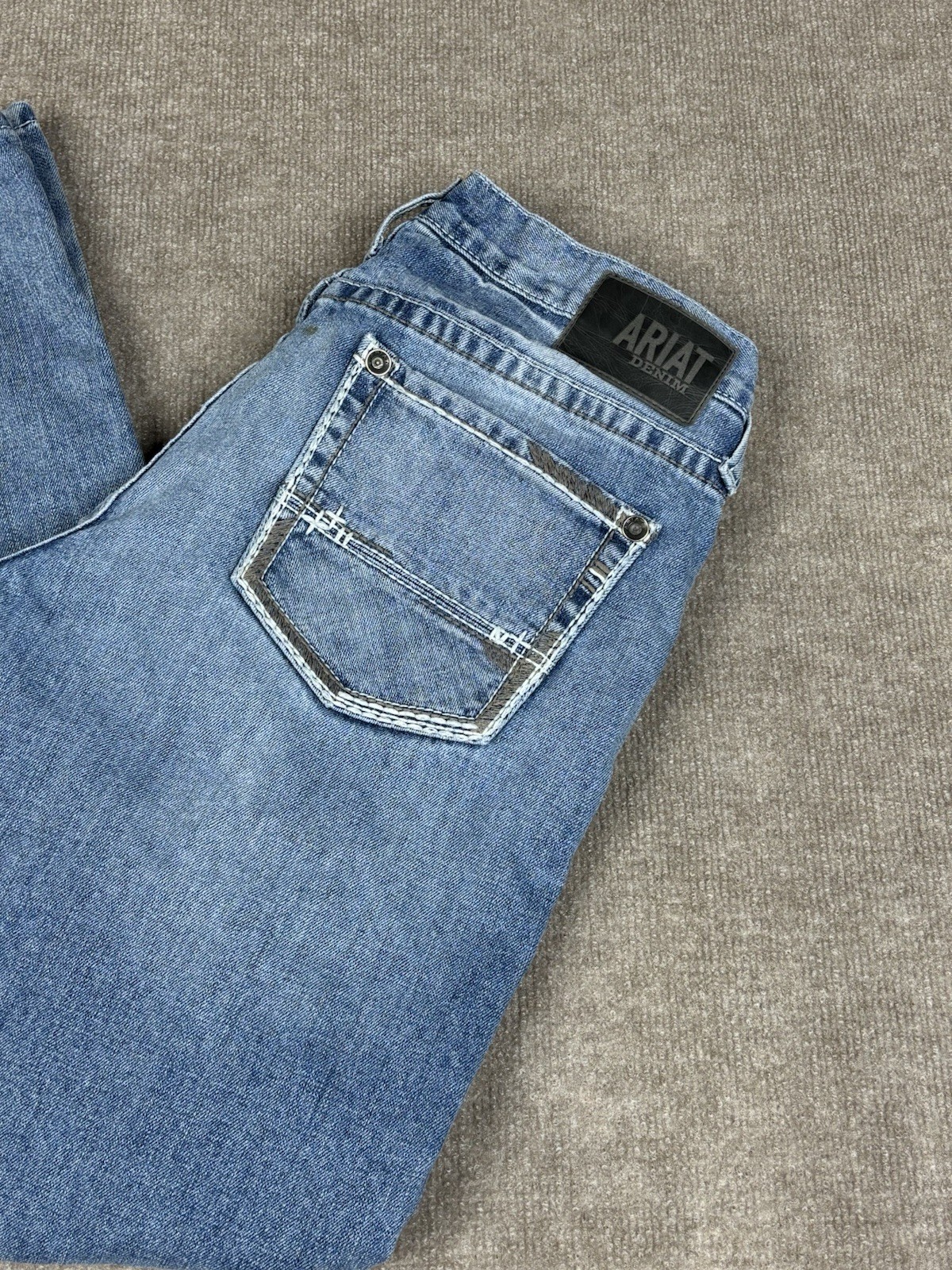 S 34x34 Blue Denim Medium Wash