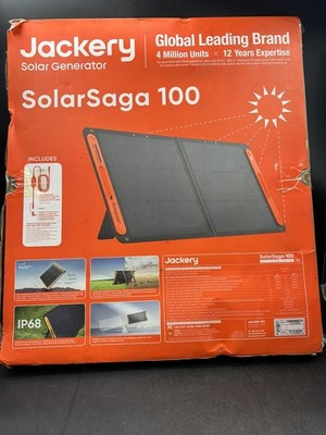 Jackery SolarSaga 100W Solar Panel Portable Foldable High