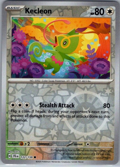 Kecleon Common SV09: Journey Together 122/159 NM