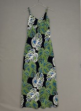 NWT Tommy Bahama Maxi Dress Women's Small Tropic Jungle Palms Sleeveless beach