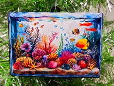 Fishtank Ornament - Aquarium Fish Tank Christmas Ornament