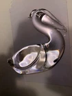 Vintage Steuben Crystal Glass Pelican Sculpture. Signed! Gorgeous