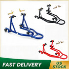 1212LBS Sport Bike Motorcycle Stand Front&Rear Wheel Lift Swingarm Paddock Stand