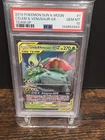 PSA 10 2019 POKEMON SUN & MOON TEAM UP CELEBI & VENUSAUR GX 1