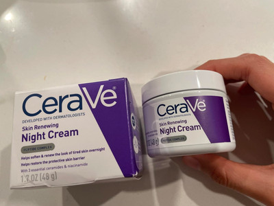 Cerave Skin Renewing Night Cream 1.7 oz / Fast Shipping one pack