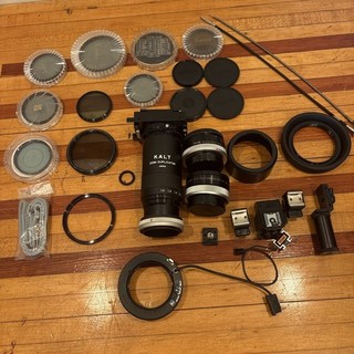 Lot of Ass’d Camera Filters Duplicators Tele Converters Caps Flash Shoes