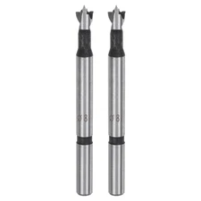 2 Set Forstner Drill Bit 5/16"(8mm) Dia Woodworking Drilling Hole Saw Tool