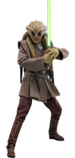 Star Wars Ep. III The Revenge Sith Kit Fisto Jedi Hot Toys Sideshow MMS751 Live