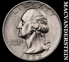 1952-S Washington Quarter - Choice Gem Brilliant Uncirculated  Lustrous  #K969
