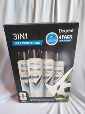 Degree Men Max Antiperspirant/Deodorant Spray Extra Time Fresh Scent 4.8oz 4PK